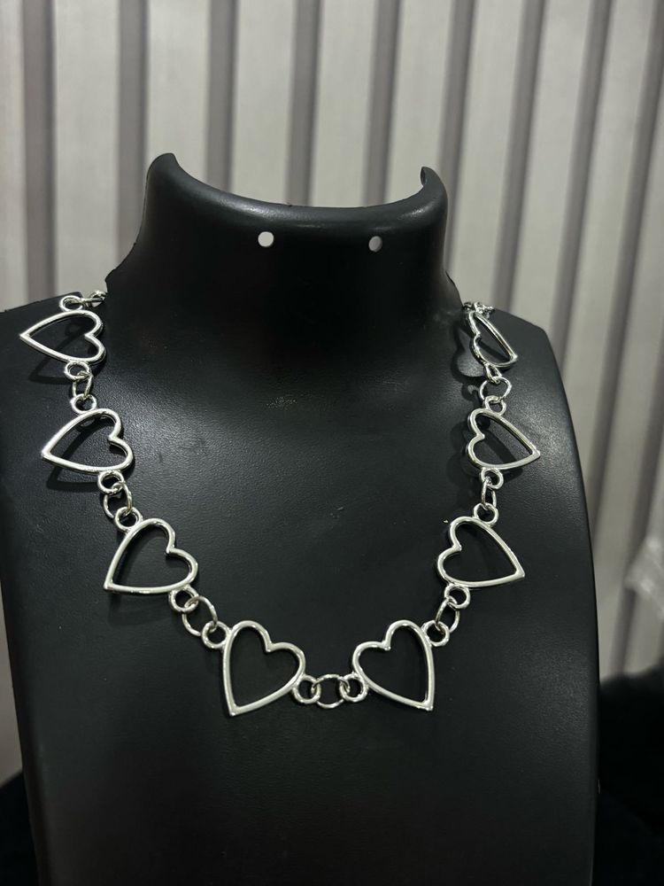 Silver Heart Necklace