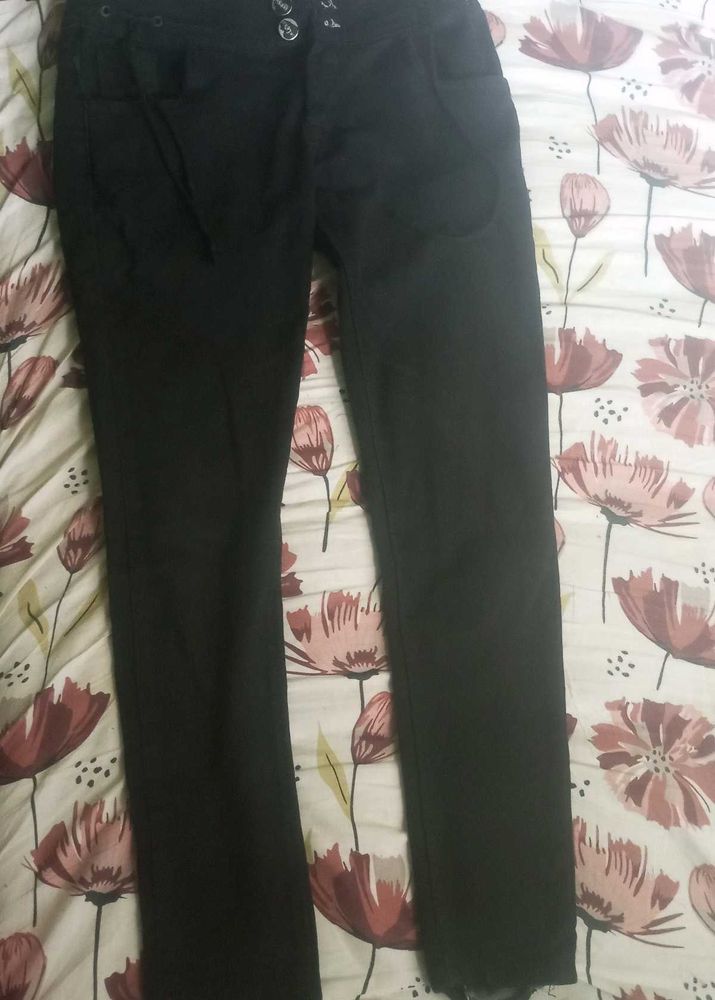Slim Fit Jean With Adjustable Straps