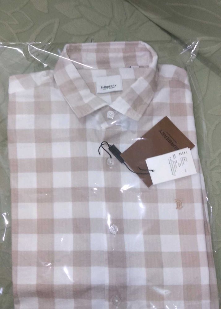 FINAL PRICE NEW Burberry Checks Casual Shirt