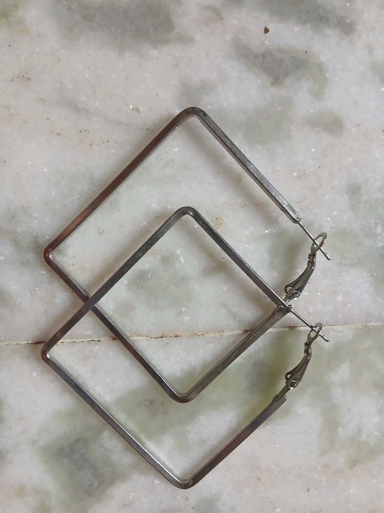 Square Hoop Earrings