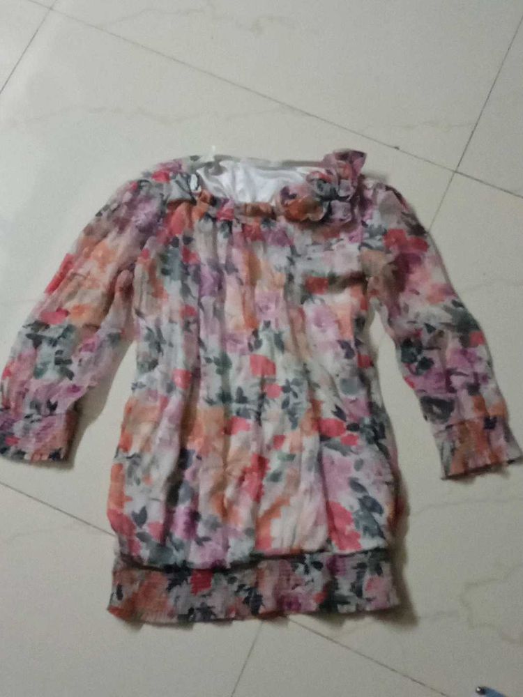 Floral Print Top
