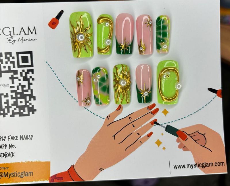 Mystic Glam Press-On Nails