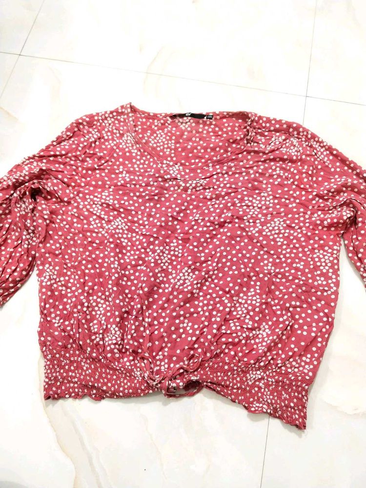 Cute Floral Top