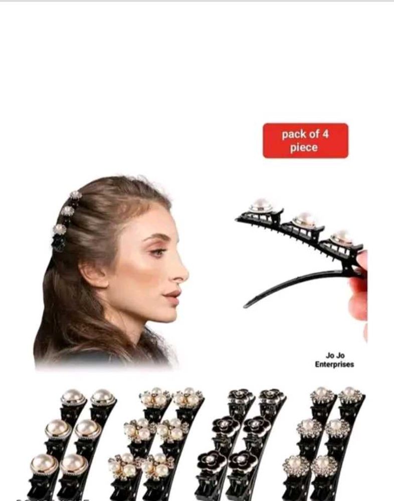 Sparkling Hair Clips (Set of 4)