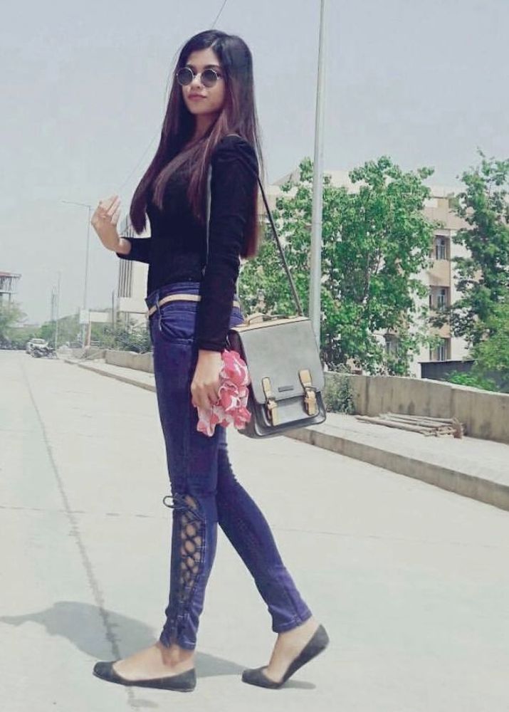 Stylish Side Design Denim jeans