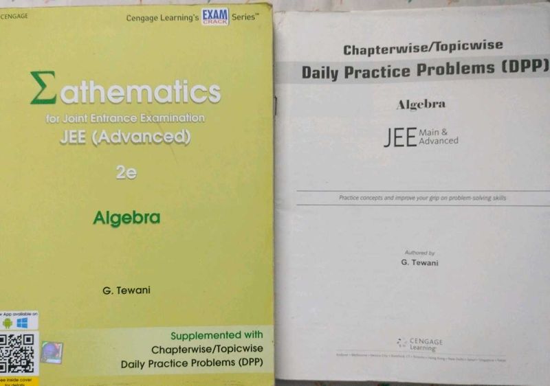 Cengage Mathematics 2e Algebra For JEE