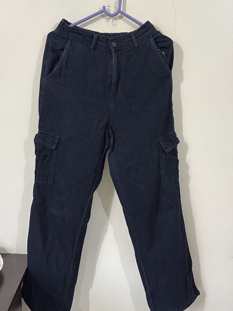 Black Cargo Pants