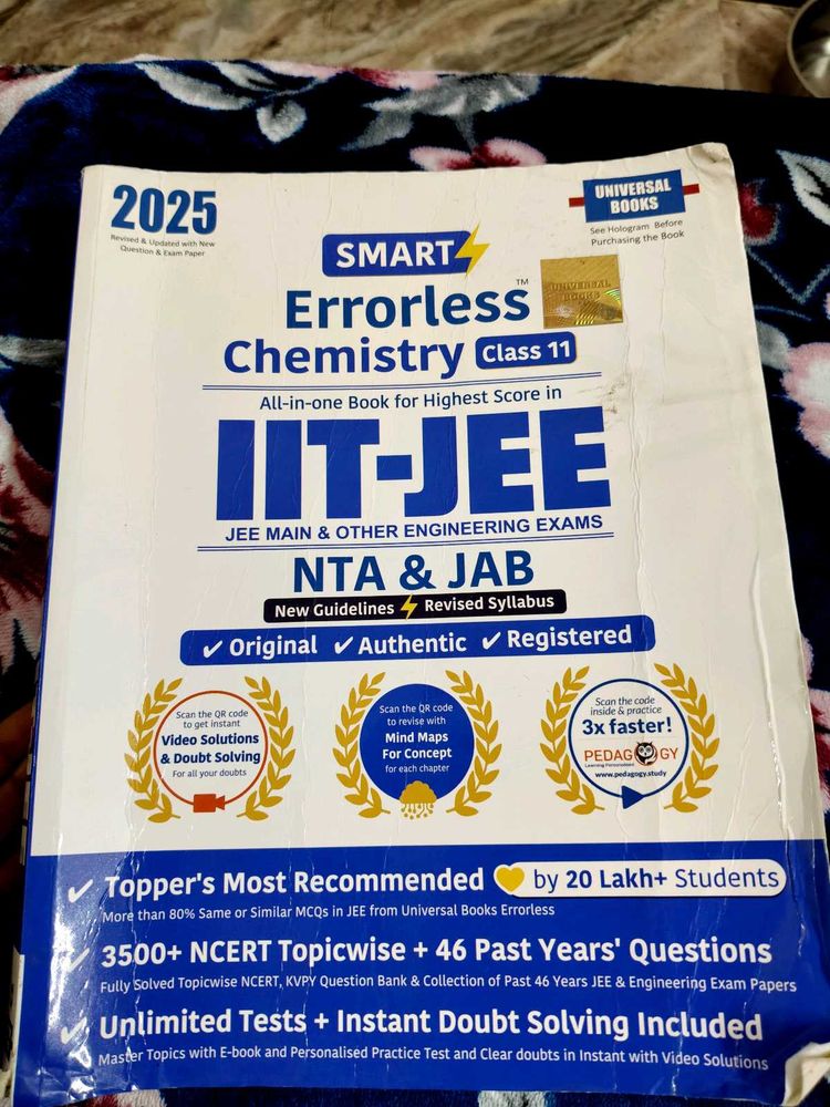 Smart Errorless Chemistry Class 11