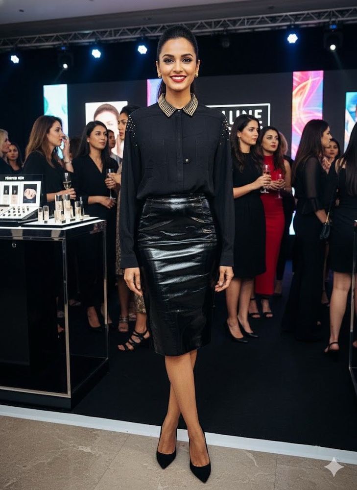 ⚡️Bollywood-Ready Bling!🌟ForeverNew Gold Stud Top