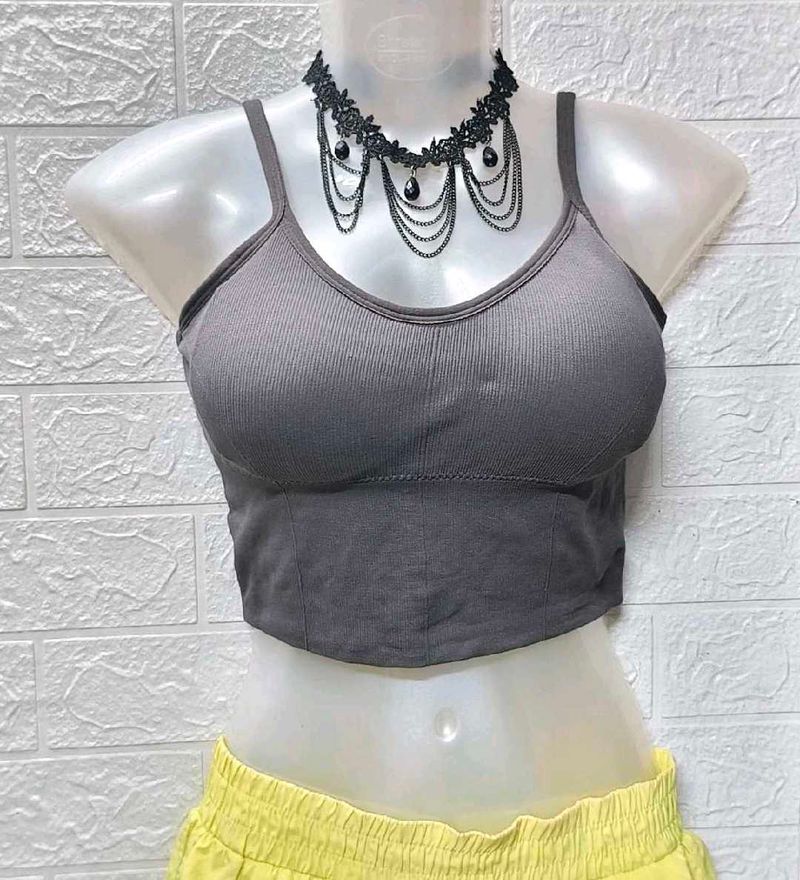 Comfortable Grey Bra Size 34-36