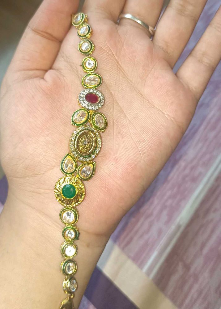 Kundan Dimond Bracelet ✨