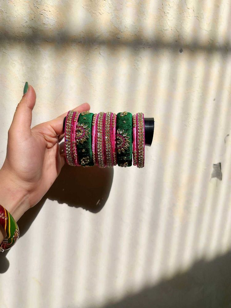 Handmade Silk Bangle
