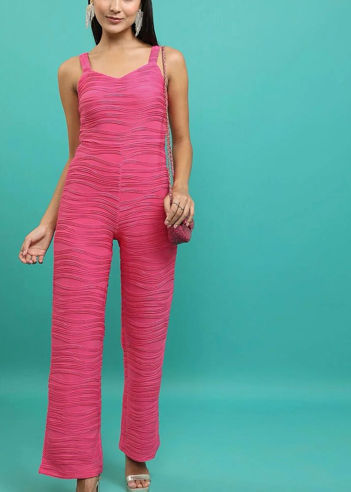Chic Pink Jumpsuit