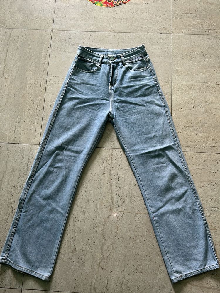 Light Wash Denim Jeans