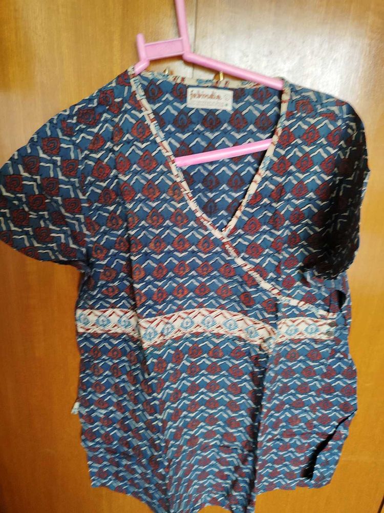 Fabindia Wrap Top