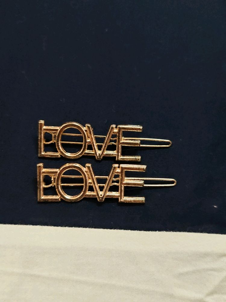 Love Clip Hair Accessories