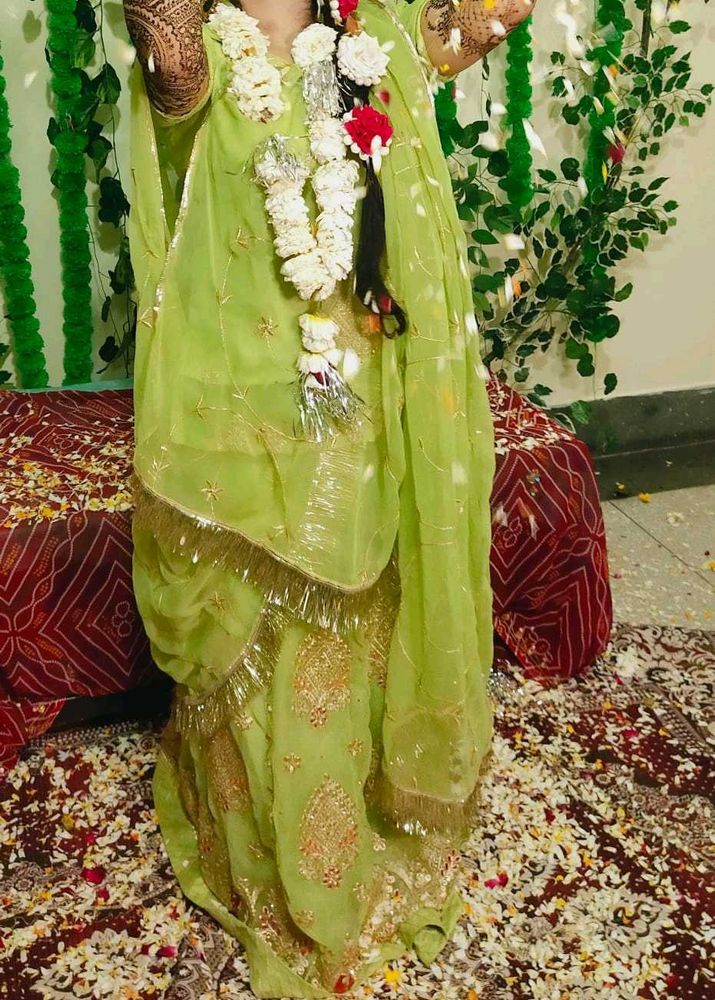 A Beautiful Work ND Embroidery Rajputi Dress