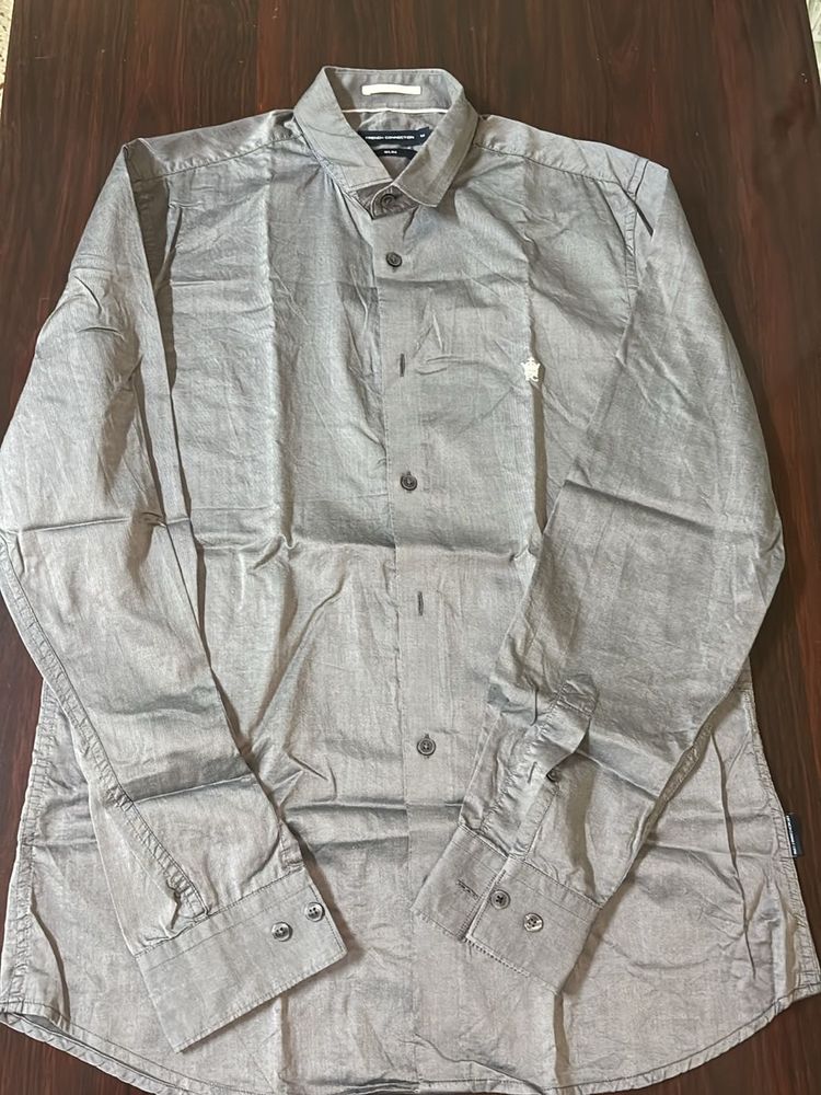 Shiny FCUK Shirt - Great Look Comfort and Slim Fit