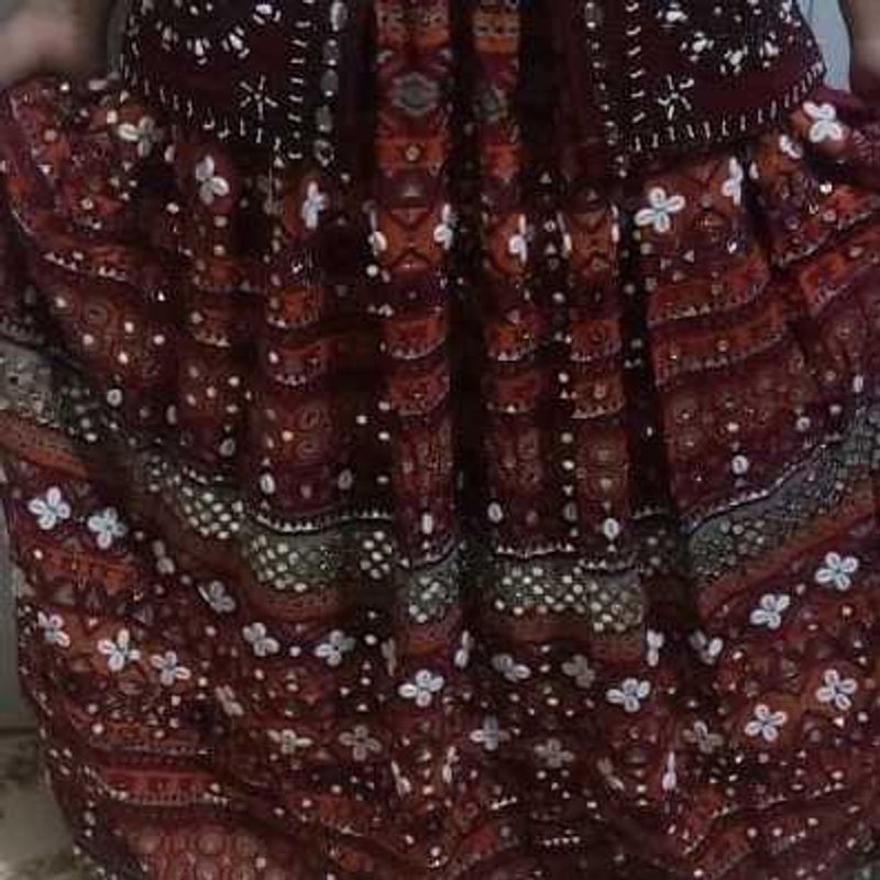 Hand Made Lengha For Navratri