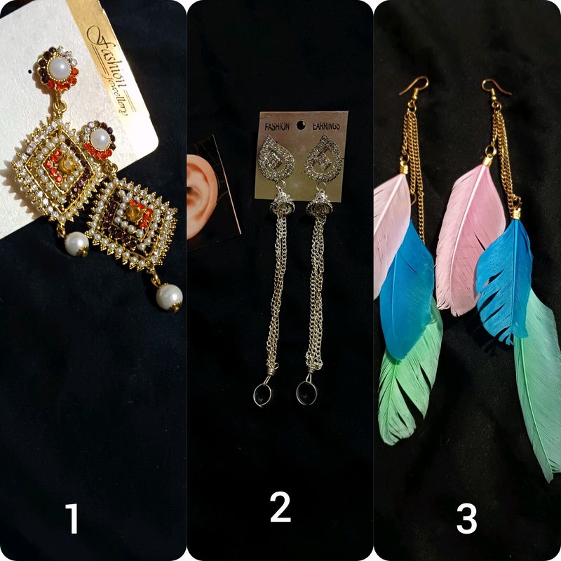 Earrings Combo 😍