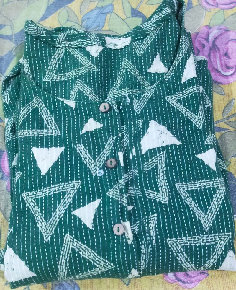 Frock Cutting Pure Cotton Kurti