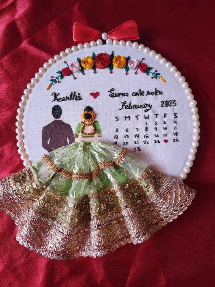 Customised Handmade Embroidery Hoop