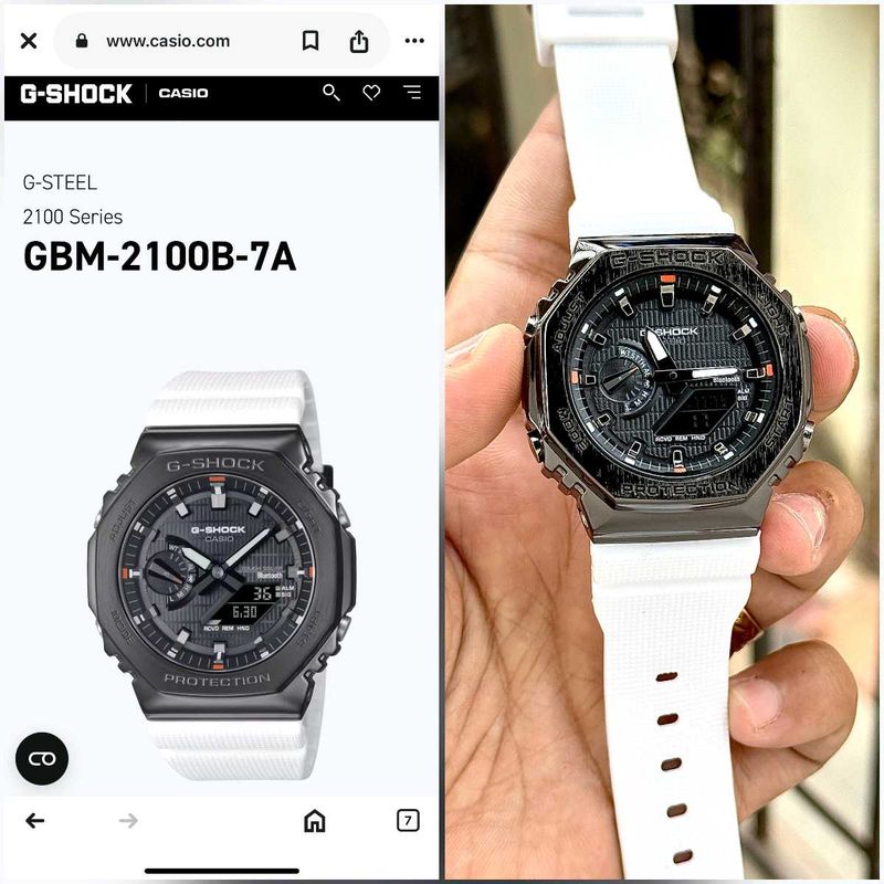 G SHOCK PREMIUM WHITE BELT MENS WATCH @,SALE