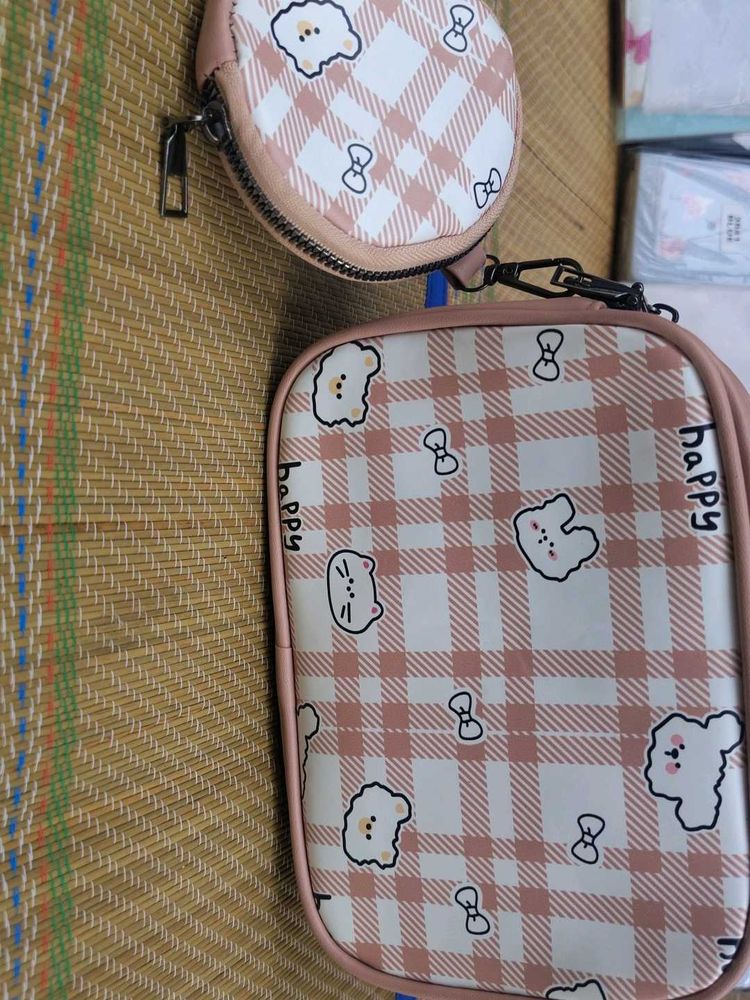 Cute Patterned Pouch Set