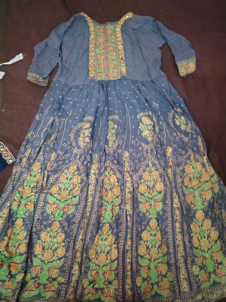Floral Print Kurta