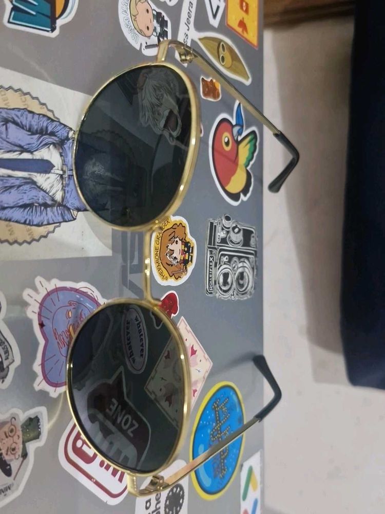 Unisex Golden Rim Sunglasses