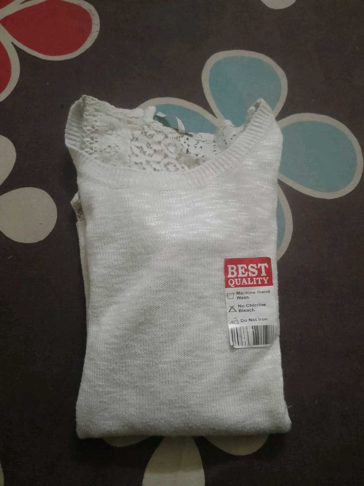 Lace Detail Top winter