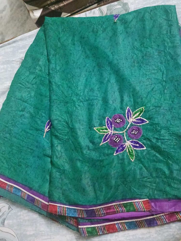 Multi Printed Saree