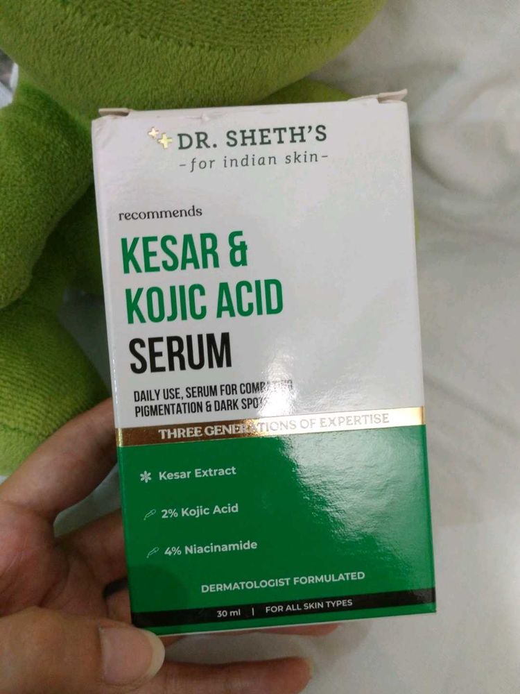 Dr Sheths Kesar And Kojic Acid Serum