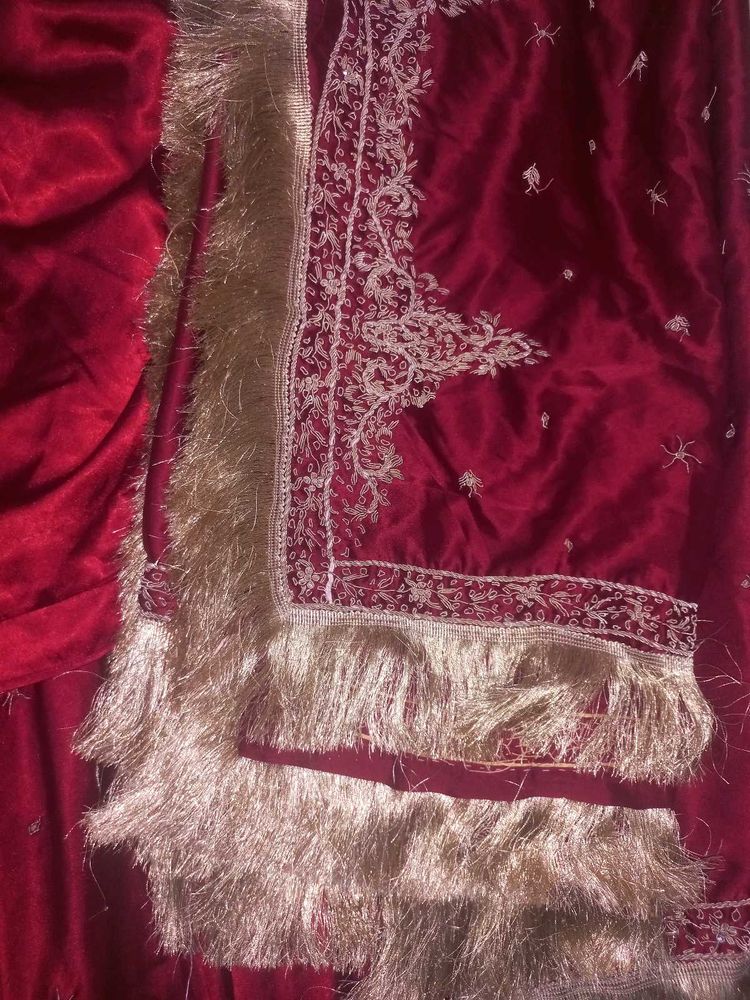BRIDAL RED LEHNGA❤️