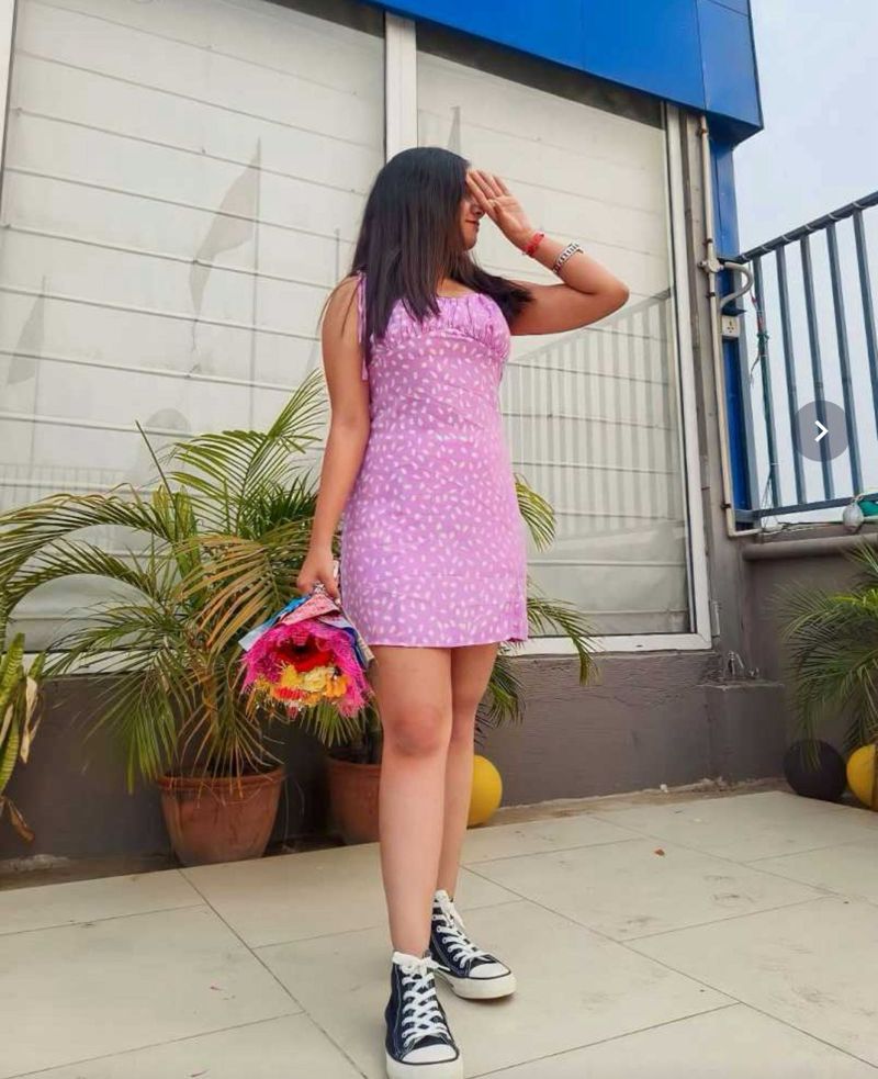 Cute Lilac Mini Dress