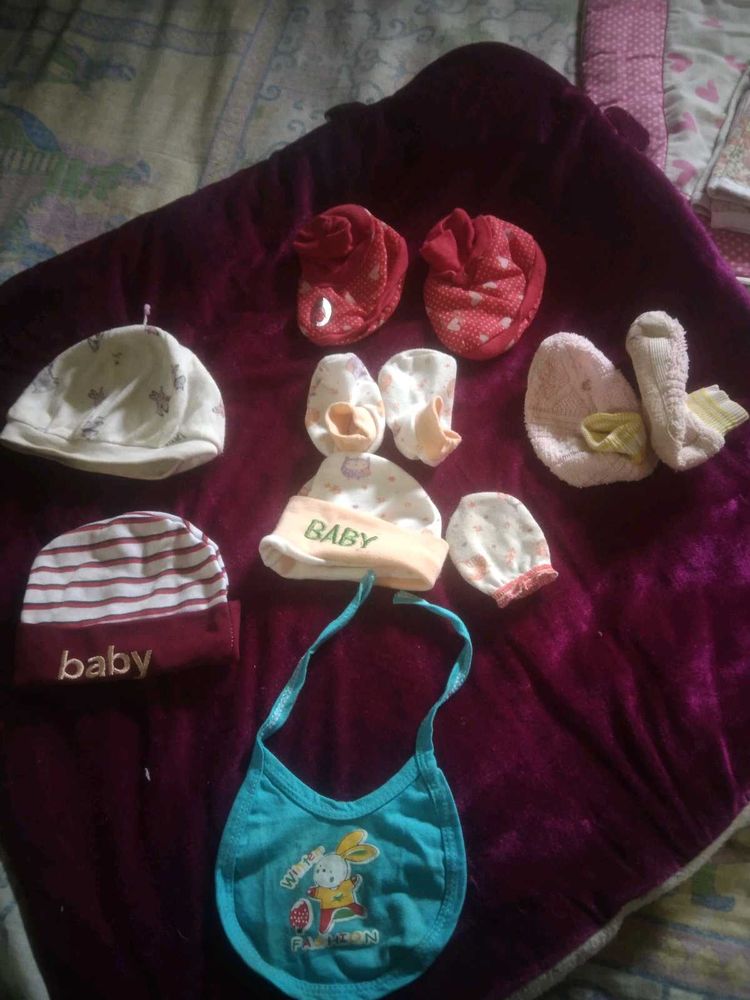 Baby Apparel Bundle - Hats &amp; More!