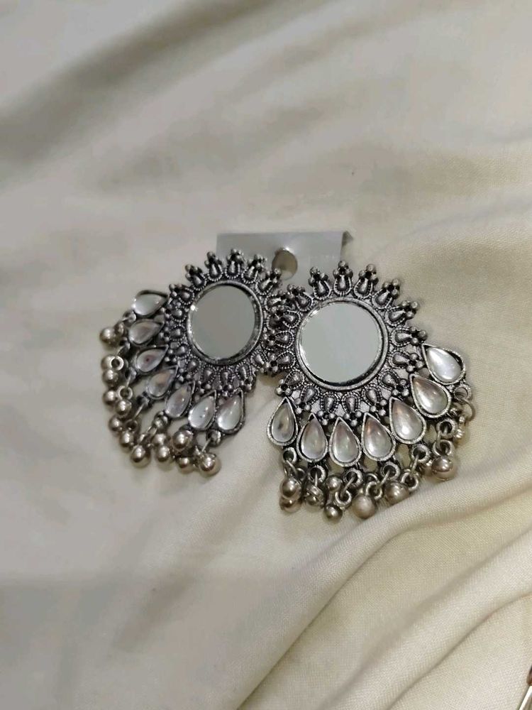 Oxidised Earrings