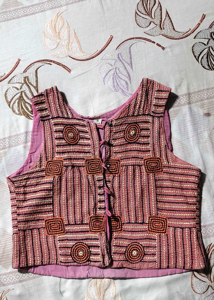 Vintage Embroidered Vest