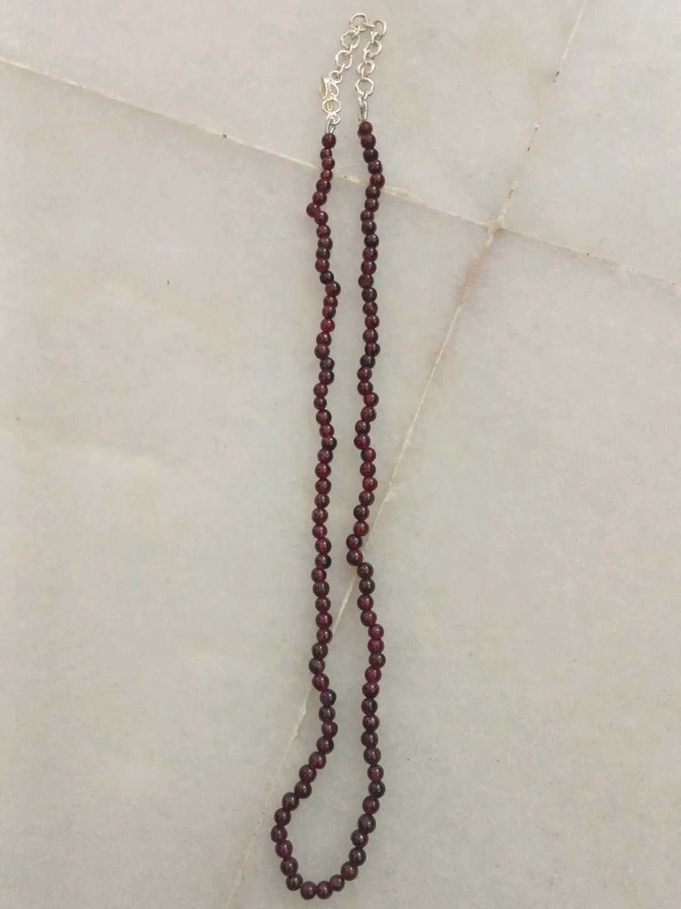 Beautiful Authentic Garnet Stones String Chain