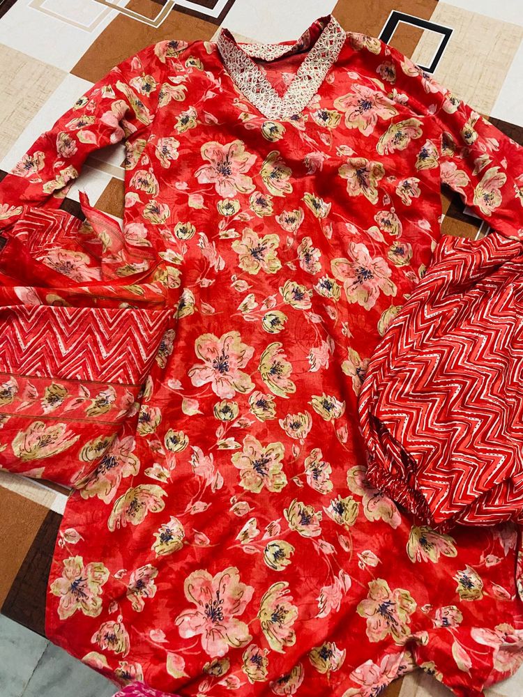 Kurta Set With Duppata