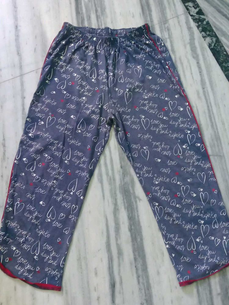 Girls Used Night Trouser