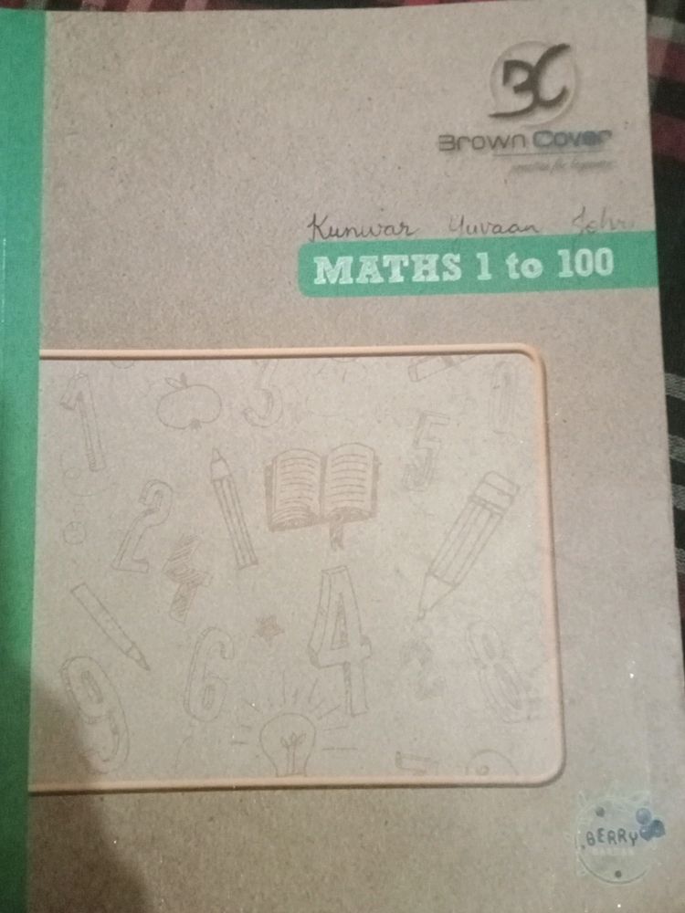 Math Notebook For Kids