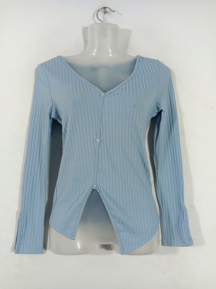 Light Blue Casual Top (Women&#39;s)