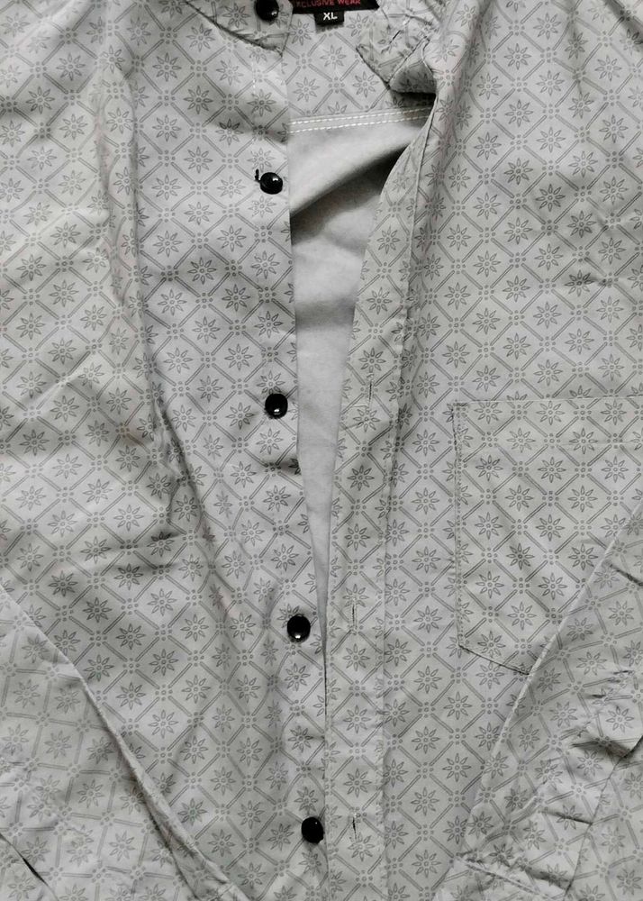 Patterned Casual Shirt
