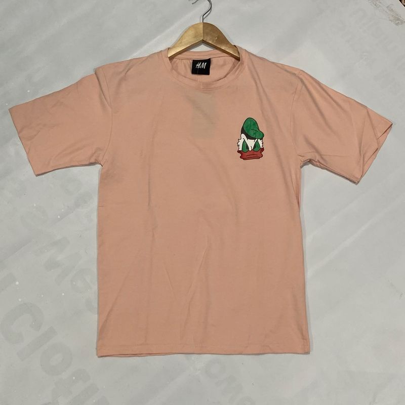 H&amp;M Peach Colour T-Shirt - Chest 36,