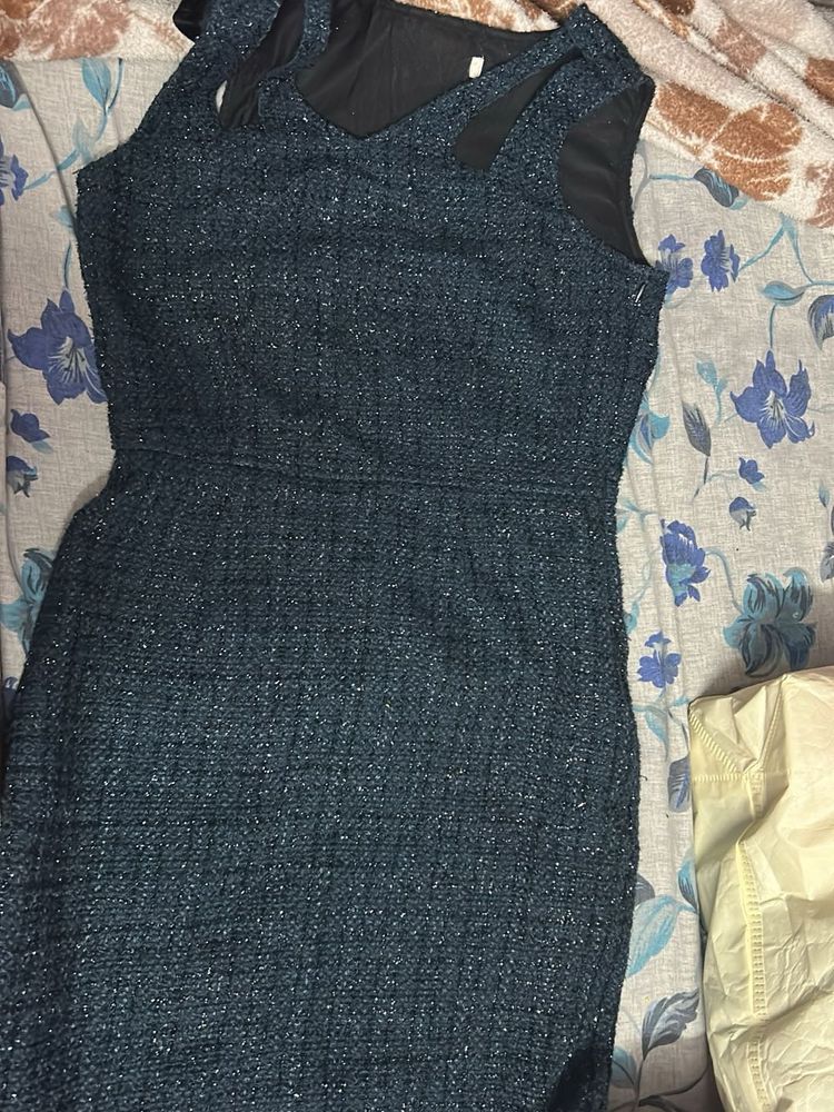 Sparkly Navy Bodycon Dress