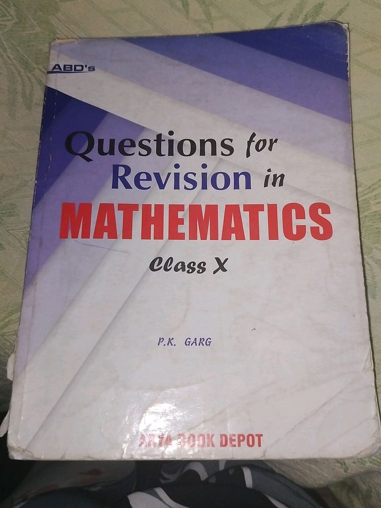 PK Garg Class 10 maths Question Book