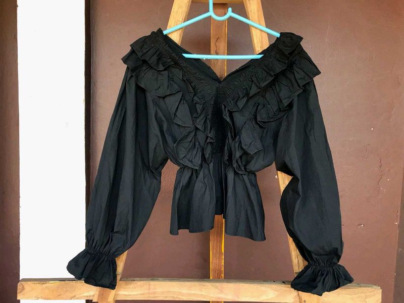 Chic Black Top Combo (Set of 2)