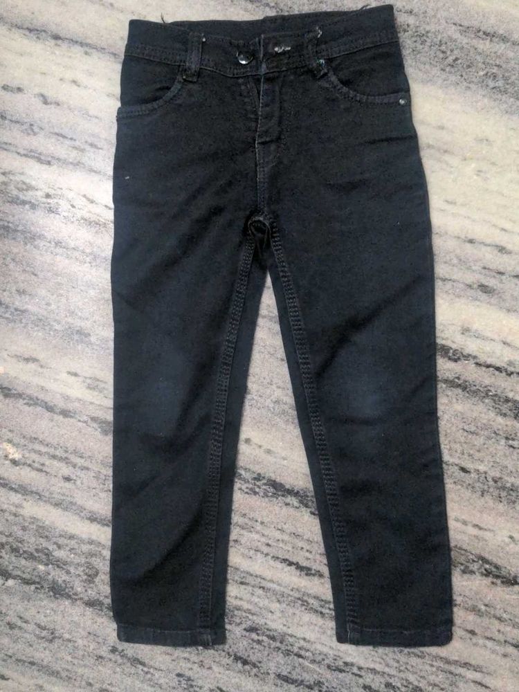 Kids Black Denim Jeans for girls and boys