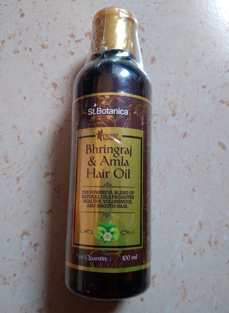 Bhringraj &amp; Amla Hair Oil 🫒☘️